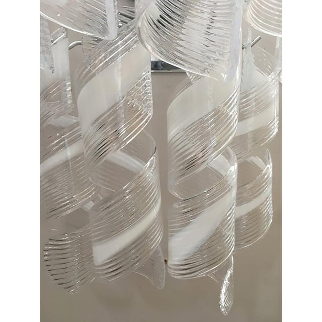 Early 21st Century Wall Sconces in Murano Glass by Simoeng, Set of 2 For Sale - Image 5 of 8