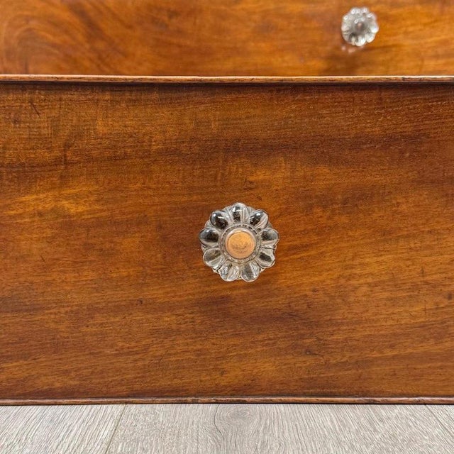 Antique Early 19th Century English Regency Mahogany Chest of Drawers For Sale - Image 11 of 12