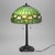 Vintage Tiffany Leaded Stained Glass Table Lamp With Acorn Shade 20thC For Sale - Image 10 of 15