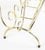 Gold Wire Magazine Rack, France, 1960 For Sale - Image 4 of 11