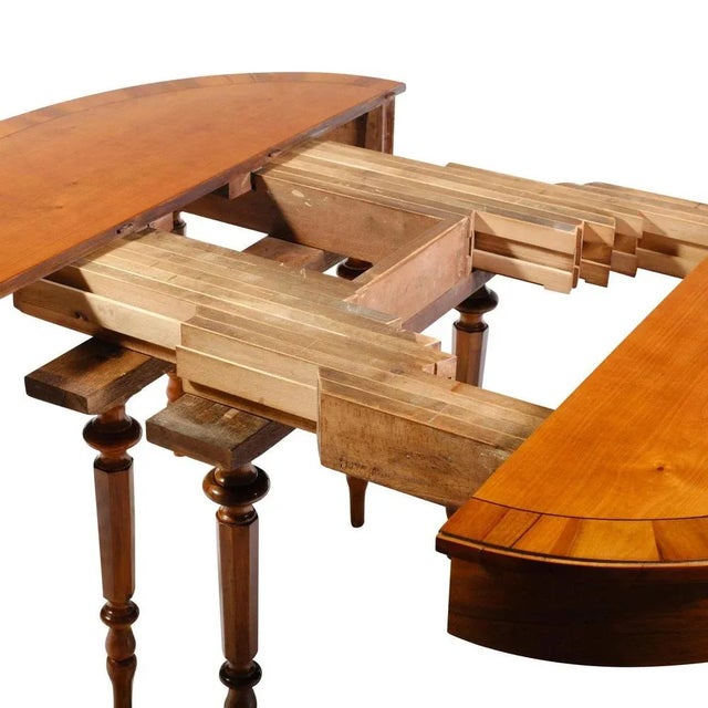 Oval Dining Table, Southern Germany, 1840s For Sale - Image 3 of 7