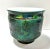 1970s Vintage Raku Peacock Planter – Arts & Crafts Ceramic Planter – Sculptural Garden Pot For Sale - Image 5 of 9