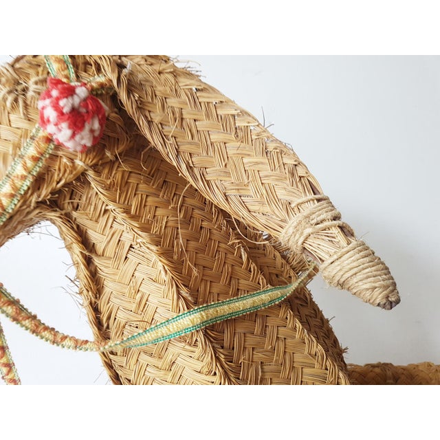 Donkey Plant Stand on Wheels, 1950s For Sale - Image 4 of 12