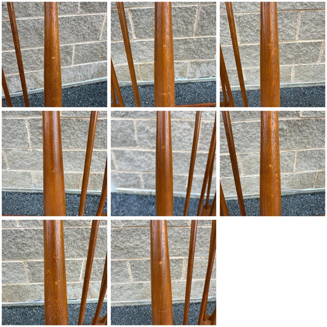 1990s Keller Furniture Traditional Solid Oak Nantucket Windsor Dining Chairs - Set of 6 For Sale - Image 16 of 16