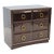 1960s t.h. Robsjohn Gibbings for Widdicomb Three Drawers Mahogany Dresser Chest For Sale