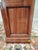 Brown Narrow Display Case in Cherry Wood For Sale - Image 8 of 11