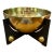 Art Deco Serving Bowl in Stand For Sale
