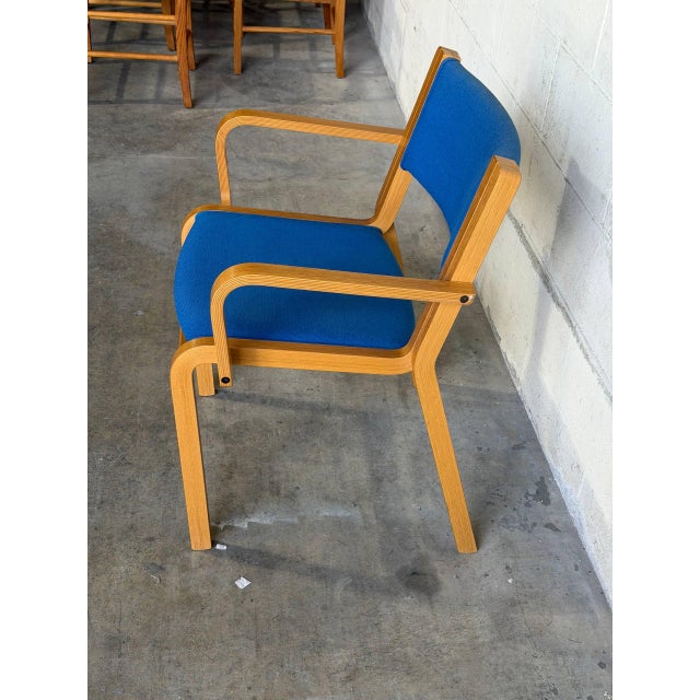 Vintage Danish Bentwood Armchair by Magnus Olesen for Bondo Gravesen For Sale - Image 4 of 8