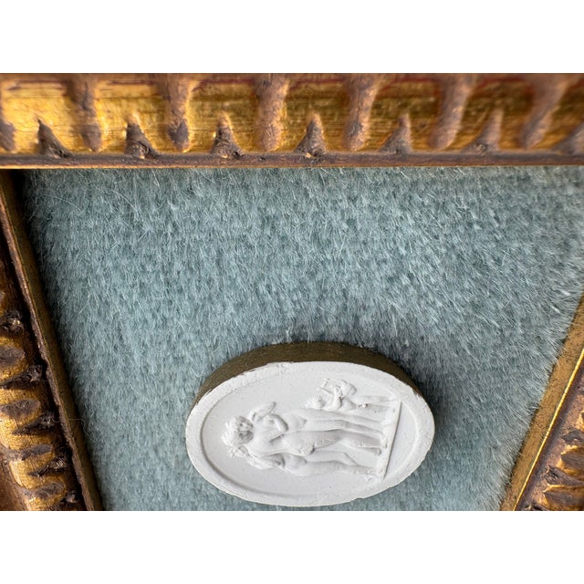 1990s Vintage Grand Tour Plaster Intaglio Replica “The Three Graces” For Sale - Image 5 of 6