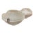 Antique Holophane Glass Lamp Shades, a Pair For Sale