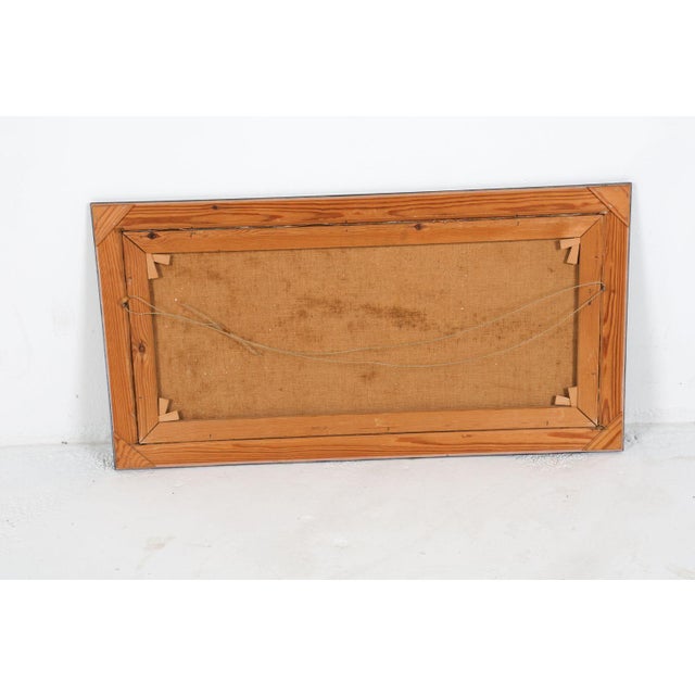 Mid-Century Modern Mid-Century Scandinavian Abstract Painting For Sale - Image 3 of 6