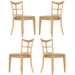 Paul Frankl for Brown Saltman Dining Chair, Set of Four
