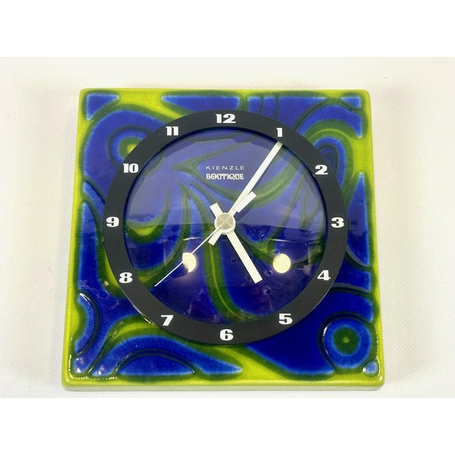 Ceramic Boutique Wall Clock from Kienzle, 1970s For Sale - Image 9 of 12