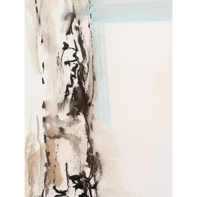 1960s The Birch, Watercolor on Paper, Framed For Sale - Image 5 of 10