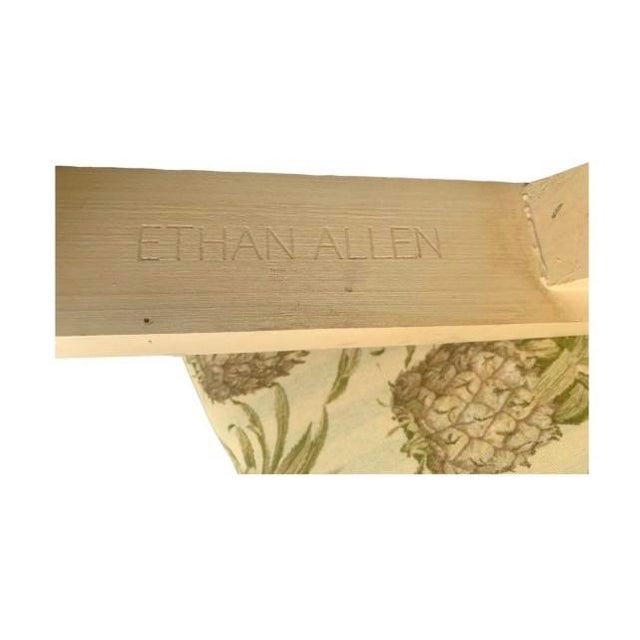 Late 20th Century Ethan Allen Legacy Collection Pineapple Back Dining Chairs Set of 6 For Sale - Image 13 of 13