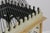 Neo-Gothic Painted Wood & Wire Birdcage on Stand For Sale - Image 9 of 13