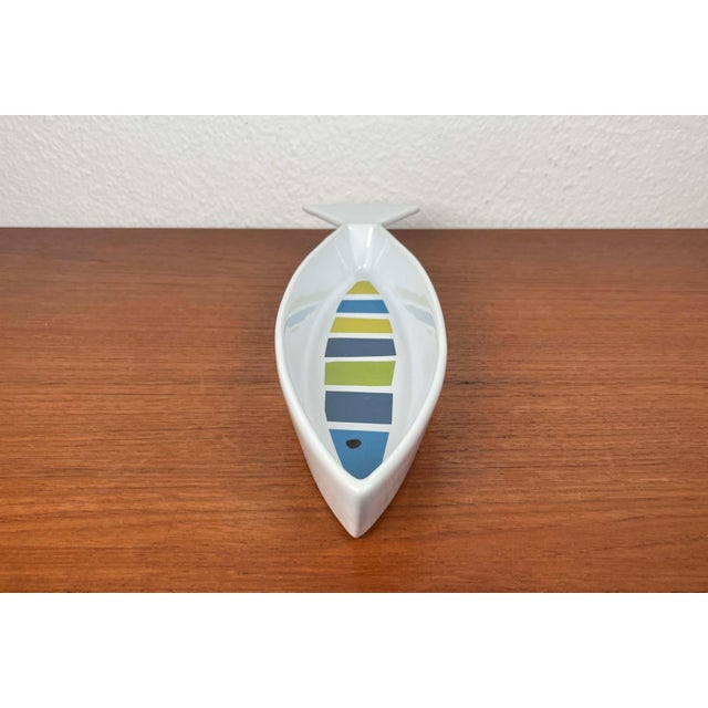 Swedish Ceramic Bowl in Fish Design by Björk Forth for Sagaform, 2000s For Sale - Image 9 of 12