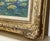 1980s Signed Oil Painting, Style of Monet's Water Lilies With Gold Ornate Frame For Sale - Image 13 of 18
