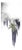 Silver Leaf Chinoiserie Hand-Painted Purple Wisteria Wall Panels (Set of 2) For Sale