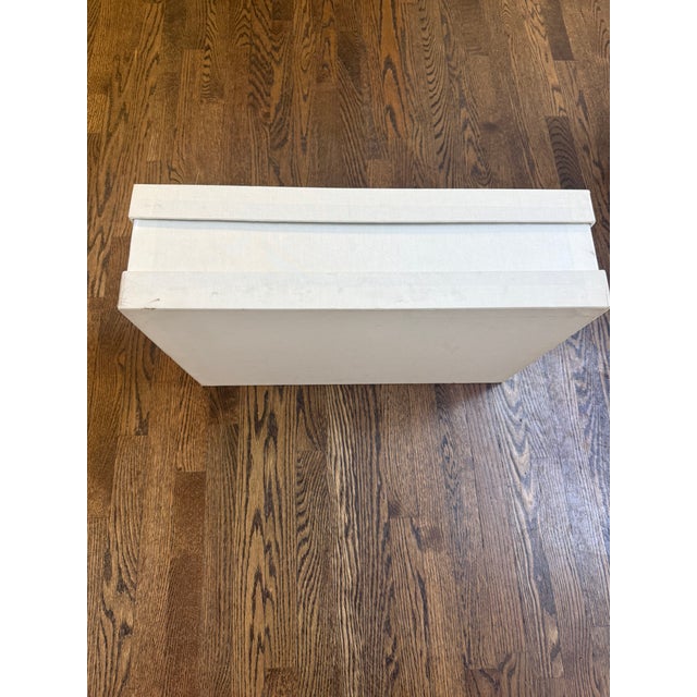 Rare Authentic Chanel Couture Fabric Wrapped Vip Box Lagerfeld Closet Display Big For Sale - Image 9 of 9