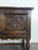 Rustic Carved Oak Serving Cart For Sale - Image 8 of 9