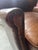 Vintage Brazilian Leather Armchair with Antique Brass Studs For Sale - Image 15 of 17