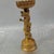 1970s 1970s Brass Dragon & Phoenix Candle Holders, Pair of Lotus Top Candlesticks For Sale - Image 5 of 9