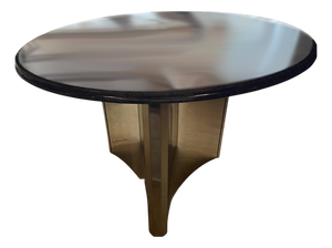 Abbott Pedestal Table by Bernhardt