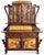 Magnificent Art Nouveau sideboard, signed. French, early 20th century, Mahogany and other woods. Decorated with marquetry,...