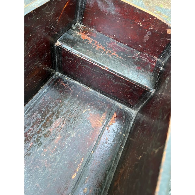 Wood Antique Ming Dynasty Elmwood Altar Table For Sale - Image 7 of 11