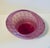 Late 20th Century Amethyst Latticino Studio Art Glass Vessel by Brian Higer For Sale - Image 4 of 6