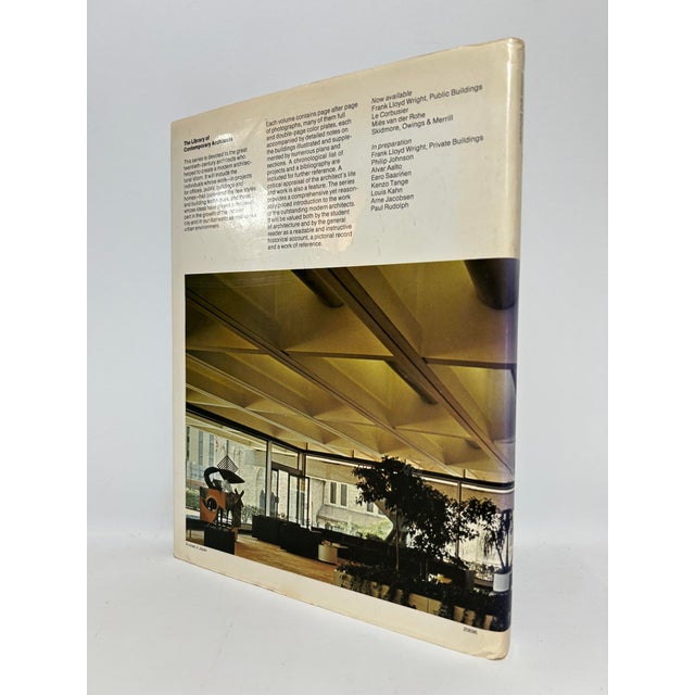 Woodward, Christopher. Skidmore, Owings & Merrill. New York: Simon and Schuster, 1970, first edition. Part of the Library...