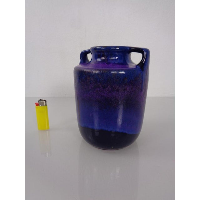 Purple and Blue Ceramic Model 3301 Vase from Marei, Germany, 1960s For Sale - Image 9 of 18