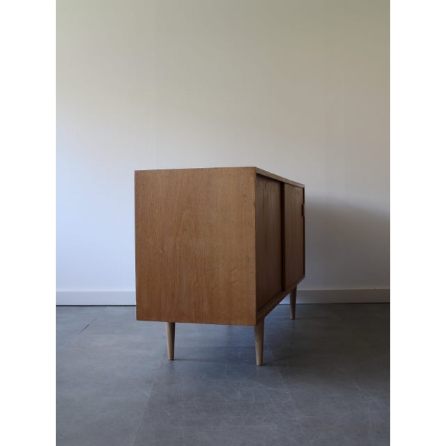 1960s Vintage Danish Sideboard in Oak, 1960s For Sale - Image 5 of 10