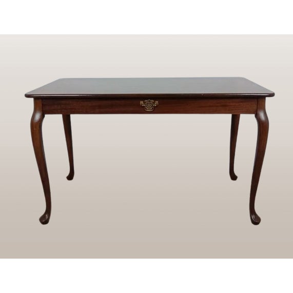 French Provincial 1970s The Dualist Atelier: Grand Partners Office Suite With Matching Queen Anne Writing Desks & Sculptural Mediterranean Carved Chairs For Sale - Image 3 of 13