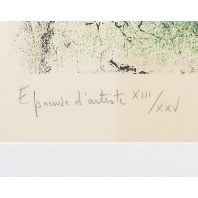 Marc Chagall "Un Jardin Perdu" Lithograph, 1969 For Sale - Image 9 of 10