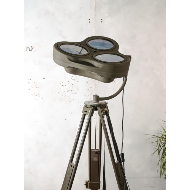 Military Surgical Floor Light from Heraeus Hanaulux London, Germany, 1990s For Sale - Image 16 of 18