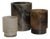 Michael Verheyden-T-Light Alabaster Tabac Small For Sale