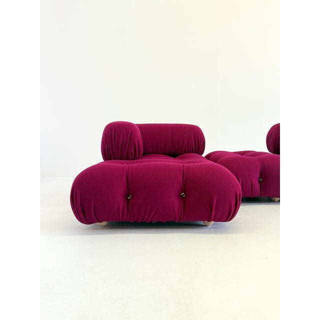 Camaleonda Modular Sofa in Bordeaux by Mario Bellini for B&B Italia, 2000s For Sale - Image 11 of 14
