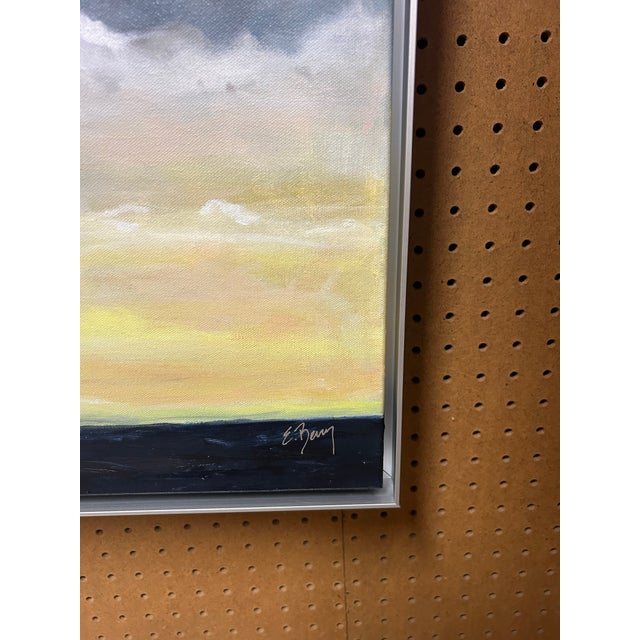 Storm Clouds Oil Painting by E. Berry For Sale - Image 6 of 9
