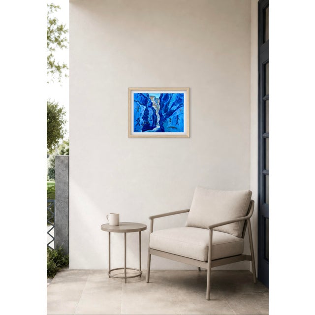 2020s Ancient Passage - Contemporary Narrows Oil Painting For Sale - Image 5 of 9