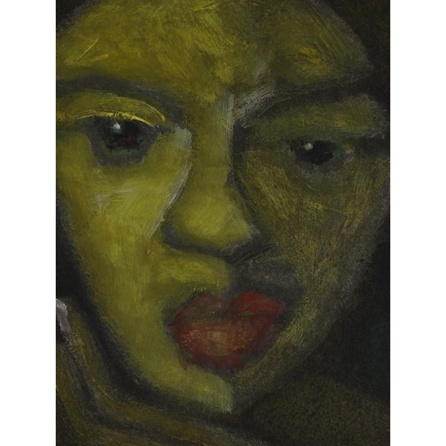 Harry Charles Tim, In Thought Portrait, 2026, Acrylic Painting on Board, Framed For Sale - Image 8 of 15