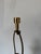 1980s Vintage Postmodern Frederick Cooper Brass & Lucite Table Lamp For Sale - Image 9 of 12