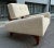 Set of Square Armchairs with Wooden Base and White Bouclé Fabric, 2000s For Sale - Image 4 of 7