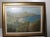 Nautical Antique 1900's Original Joseph Wolinski Landscape Coast Nautical Oil Painting For Sale - Image 3 of 12