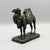 A late 19th century bronze sculpture of a bactrian camel by alfred barye (1839-1895). Excellent deep green patina with...