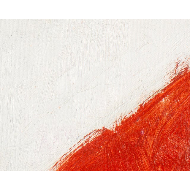 1950s Abstract Oil on Canvas Painting by Charles Mussett For Sale - Image 9 of 10