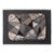 Vintage Abstract Brutalist Ceramic & Nail Art Wall Sculpture For Sale