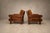 Brazilian Modern Armchair in Imbuia Wood and Cognac Velvet, Brazil, 1960s For Sale - Image 15 of 18