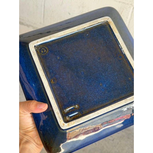 Lagun Bowl in Glazed Stoneware by Sven Jonson for Gustavsberg Sweden Mid-Century Modern 1960s For Sale - Image 10 of 10